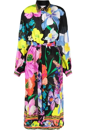 Camilla Vestido camisero con estampado Away With The Faires
