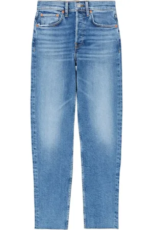 RE/DONE Jeans capri con tiro alto