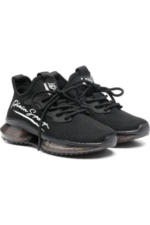 Philipp Plein Tenis con agujetas y logo estampado