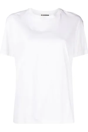 Jil Sander Playera manga corta con cuello redondo