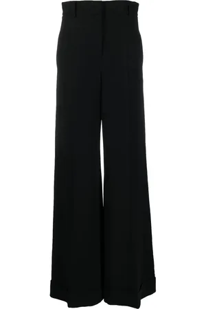 Moschino Pantalones palazzo con tiro medio