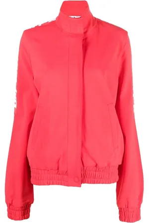 OFF-WHITE Chamarra ligera con logo en la correa
