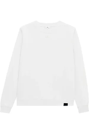 Courrèges Sudadera con logo bordado