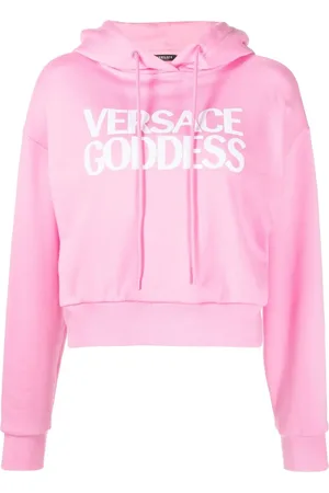 VERSACE Hoodie con motivo Goddess