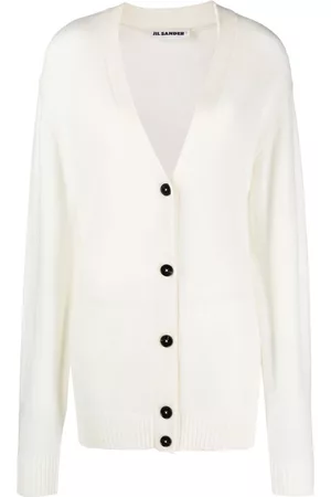 Jil Sander Cárdigan con cuello en V