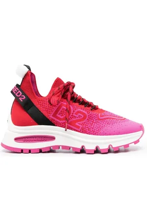 Dsquared2 Tenis bajos tejidos de intarsia