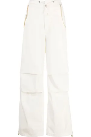 DION LEE Pantalones estilo paracaídas con cordones