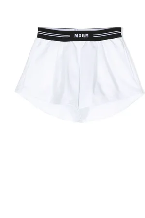 Msgm Shorts con logo estampado