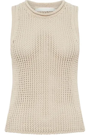 DION LEE Camiseta Grid Mesh