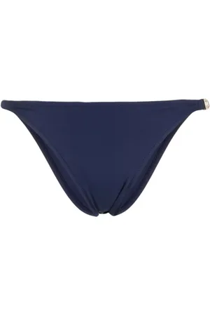 Moschino Bikini bottom con placa del logo