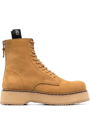 R13 Botas militares de gamuza