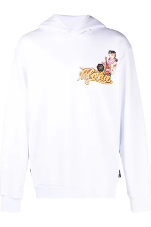 Philipp Plein Hoodie con estampado Hawaii