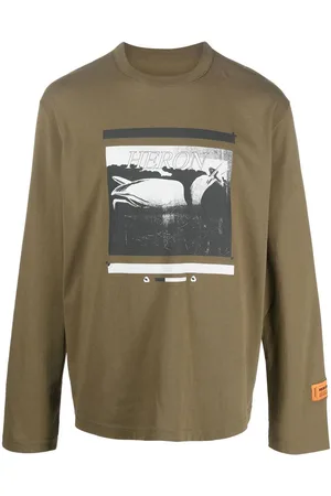 Heron Preston Playera con logo estampado