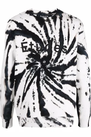 Etudes Sudadera con estampado tie-dye