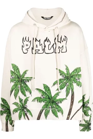 Palm Angels Hoodie con logo estampado