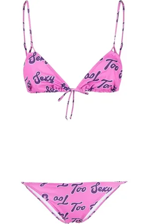Natasha Zinko Bikini con estampado Too Sexy