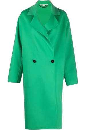 Stella McCartney Abrigo con doble botonadura