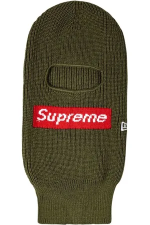 Supreme Pasamontañas tejido Box Logo de x New Era