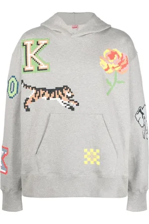 Kenzo Hoodie Pixel oversize