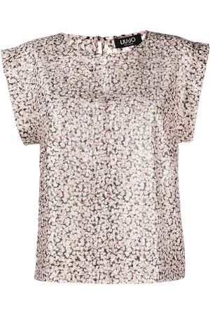 Liu Jo Blusa manga corta con estampado floral