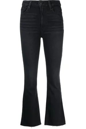Paige Jeans capri con tiro medio
