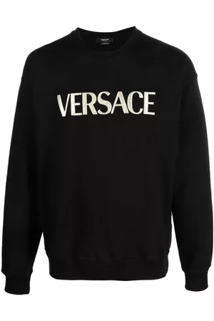 VERSACE Suéter con logo bordado