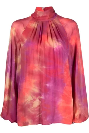 Roberto Cavalli Blusa con estampado tie dye