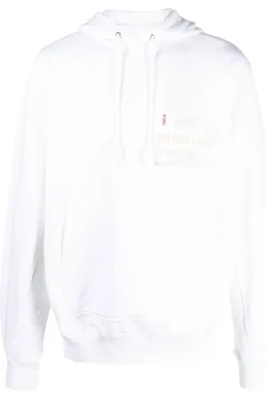 Helmut Lang Hoodie con logo estampado
