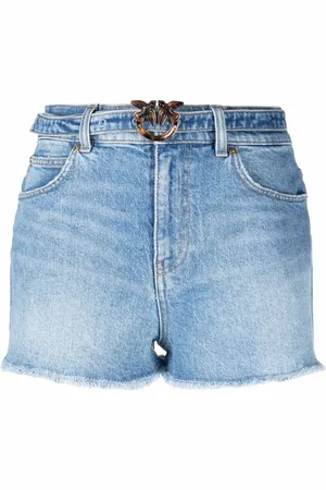 Pinko Shorts de mezclilla con cinturón
