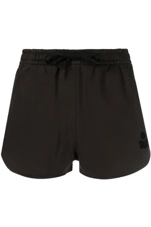 Marant Etoile Shorts deportivos Mifa con logo estampado