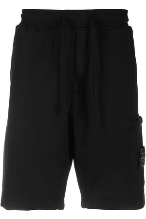 Stone Island Shorts deportivos con parche Compass