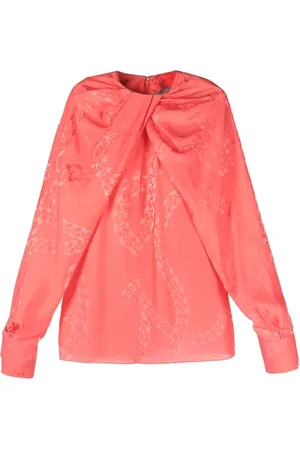 Stella McCartney Blazer estampado con cadenas estampadas