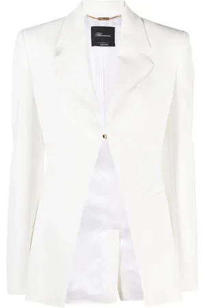 BLUMARINE Blazer con diseño abierto