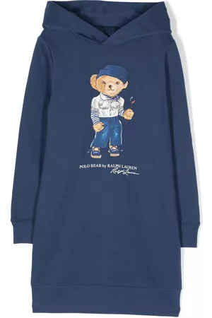Ralph Lauren Vestido con motivo Polo Bear