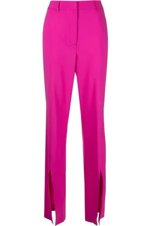 GIUSEPPE DI MORABITO Pantalones con tiro alto y abertura