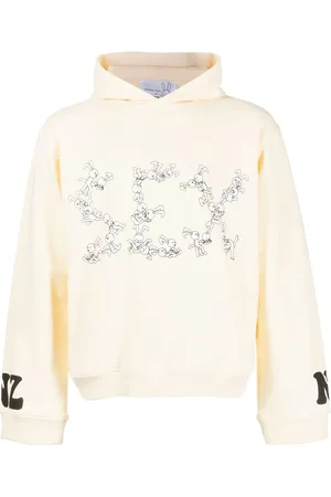 Natasha Zinko Hoodie con conejo estampado