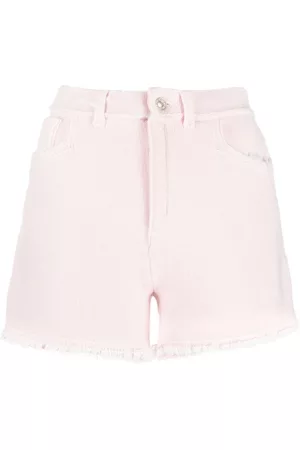 Barrie Shorts de tejido fino con flecos