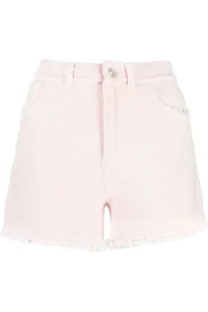 Barrie Shorts de tejido fino con flecos