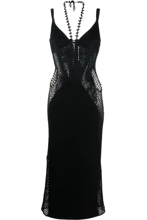 DION LEE Vestido Coral