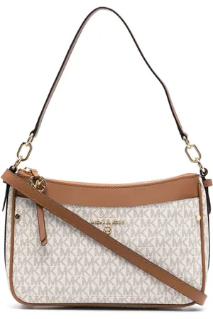 Michael Kors Bolsa de hombro con monograma del logo