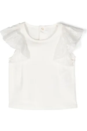 Chloé Playera con bordado floral