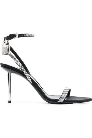 Tom Ford Sandalias con detalles de cristal y tacón de 105mm