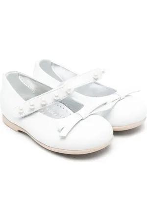 MONNALISA Flats con perlas artificiales