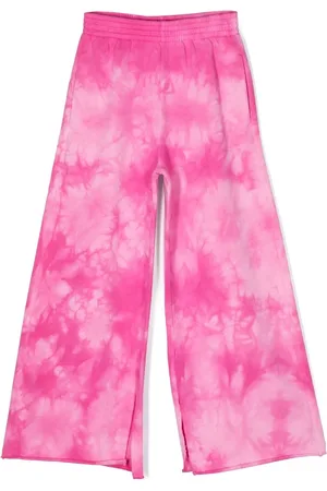 Maison Margiela Pantalones anchos con motivo tie-dye