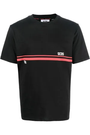 GCDS Playera manga corta con logo estampado