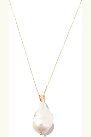 Mateo Collar en oro amarillo de 14kt con perlas