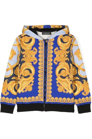 VERSACE Hoodie con estampado Barocco 660
