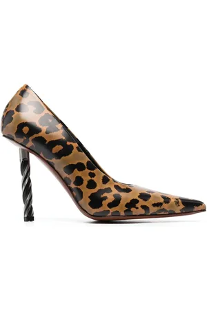 Vetements Zapatillas con estampado de leopardo