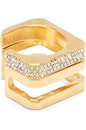 Zadig & Voltaire Anillo con detalles de cristal