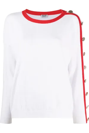 Liu Jo Playera con detalle de botones